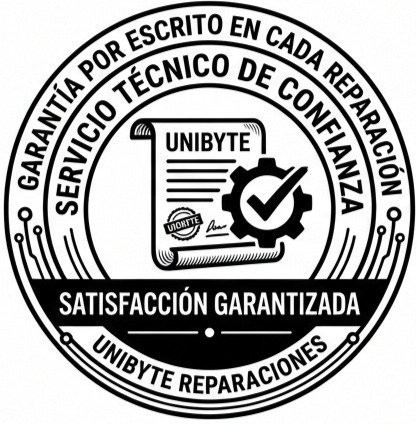Garantia en cada sustitución de componente o reparación técnica.